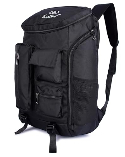 EB EVER BEST-Series Of Bags Travel Laptop Backpack, Business Backpacks with USB Charging Port, Water Resistant Bag for Men & Women, Black, M, Mordern