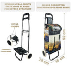 EverBest Foldable Shopping Trolley Bag (Dream World)