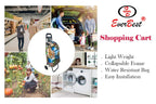 EverBest Foldable Shopping Trolley Bag (Colorful Teddys)