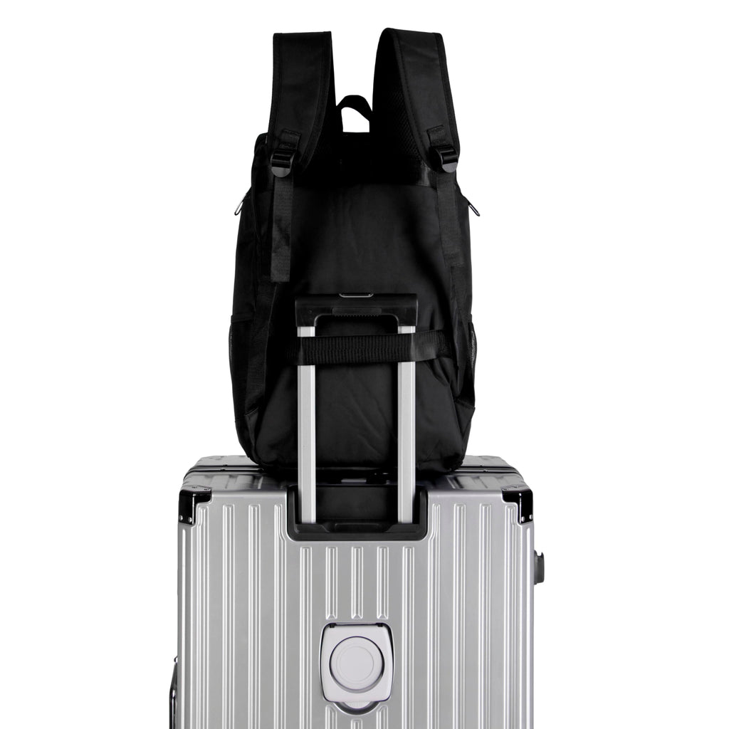 EB EVER BEST-Series Of Bags Travel Laptop Backpack, Business Backpacks with USB Charging Port, Water Resistant Bag for Men & Women, Black, M, Mordern