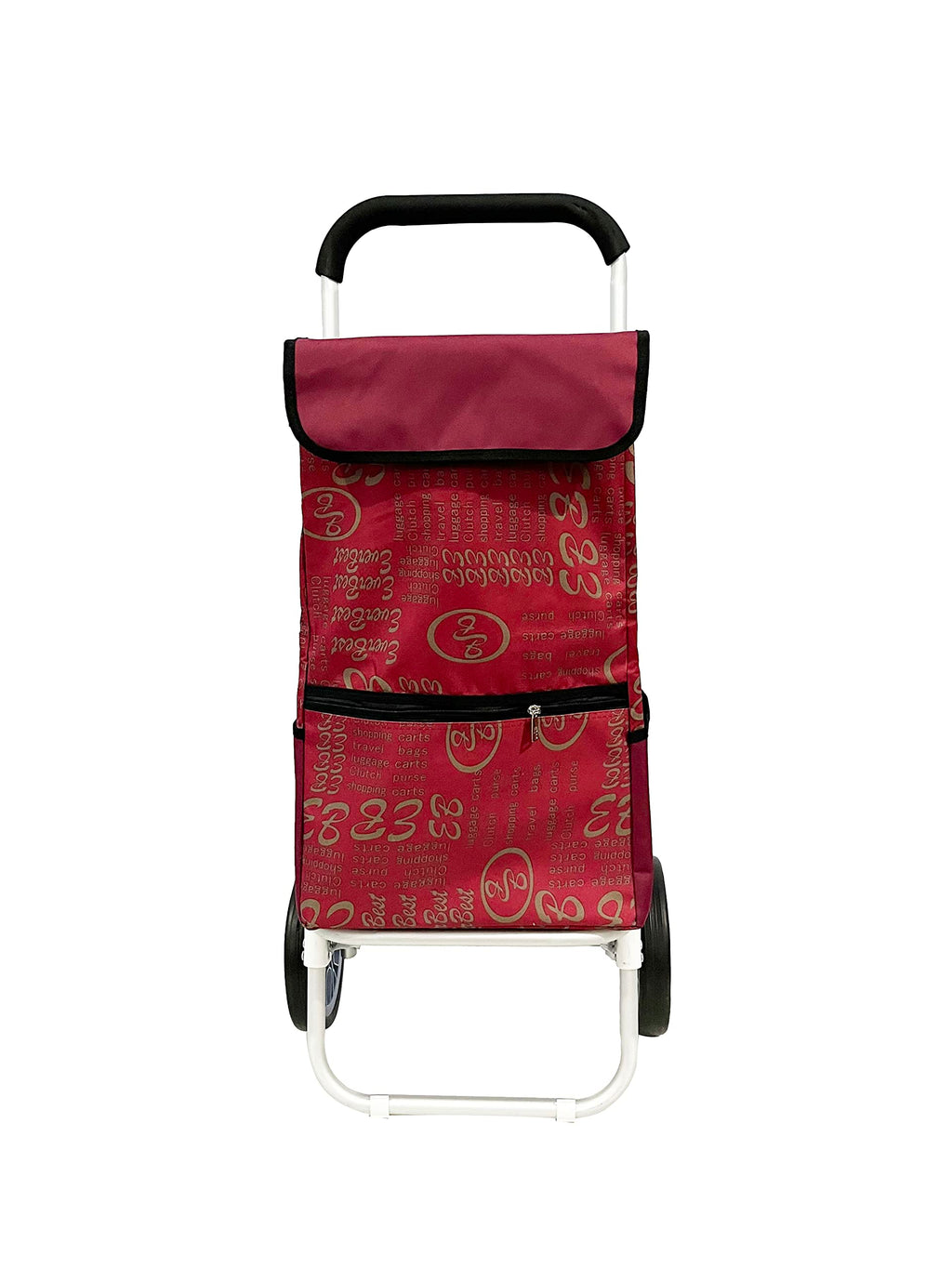 EverBest Jumbo Shopping Trolley Bag (Red)