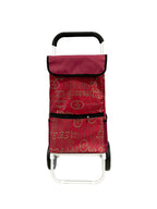 EverBest Jumbo Shopping Trolley Bag (Red)