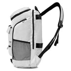 EB EVER BEST-Series Of Bags Travel Laptop Backpack, Business Backpacks with USB Charging Port, Water Resistant Bag for Men & Women, Silver, M, Mordern