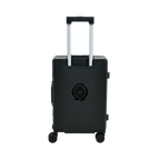 EverBest Executive 22 Inch Black Cabin Luggage – Laptop Compartment, USB Port, TSA Lock | Aluminium Frame Polycarbonate Hardside Trolley