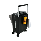 EB Black 22 Inch Aluminum Frame With Front open Compartment