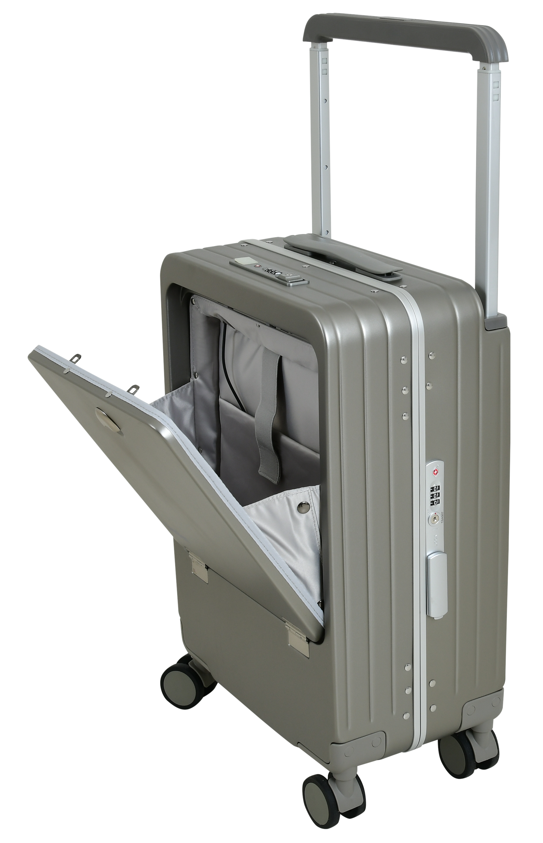EB Sliver 22 Inch Aluminum Frame With Front open Compartment