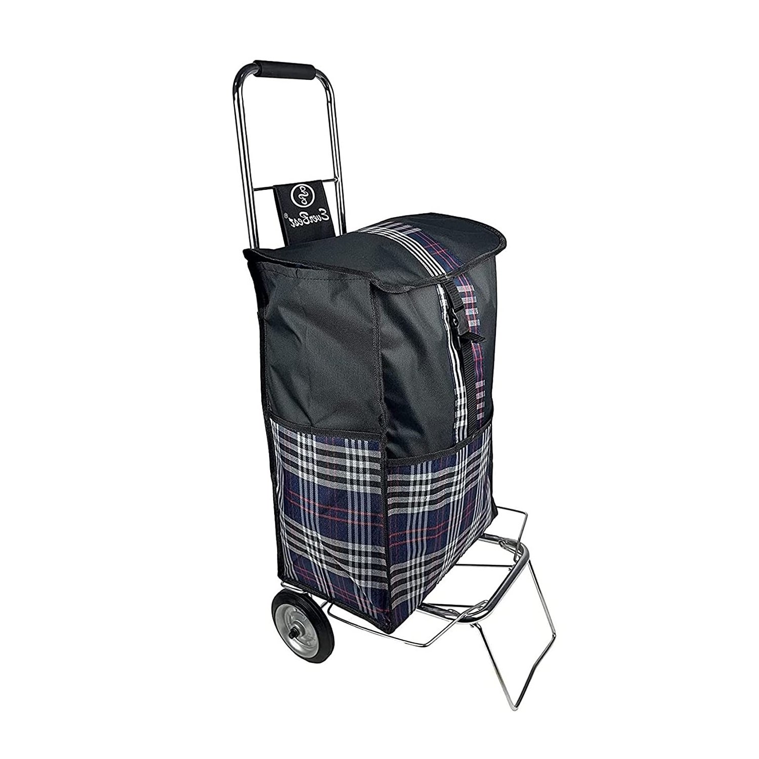 Tosca Shopping Cart Trolley Bag w/ Wheels - Plum 70L/58cm 1EA | Woolworths