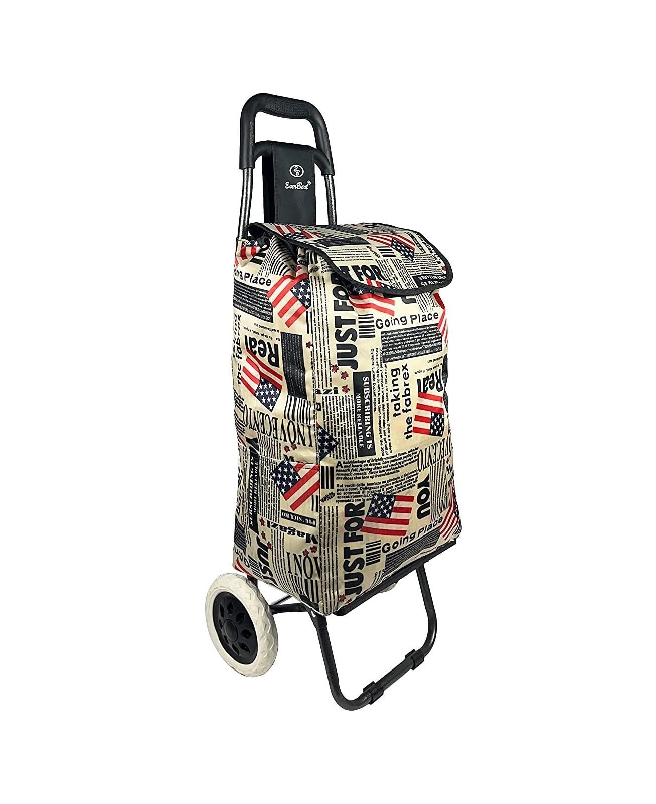 Foldable shopping trolley online cart