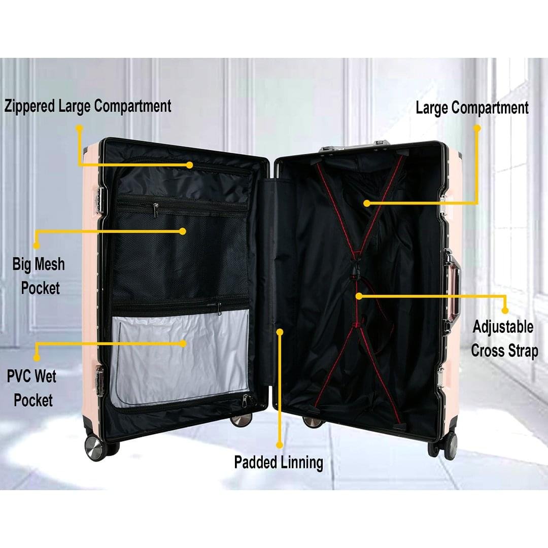 Premium large trolley bag for travel – durable, lightweight, and perfect for frequent flyers.